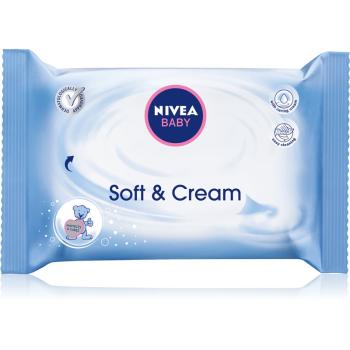 Nivea Baby Soft & Cream čisticí ubrousky pro děti 20 ks
