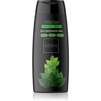 Gabriella Salvete Energy 4Men Fresh sprchový gel na obličej, tělo a vlasy pro muže 250 ml