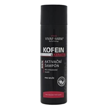 Vivapharm Kofein a keratin Aktivační šampon pro muže 200 ml