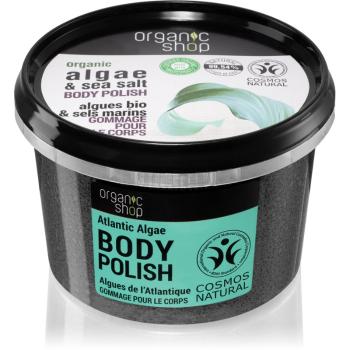 Organic Shop Organic Algae & Sea Salt tělový peeling 250 ml