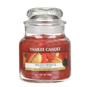 Yankee Candle Aromatická svíčka Classic malá Spiced Orange 104 g