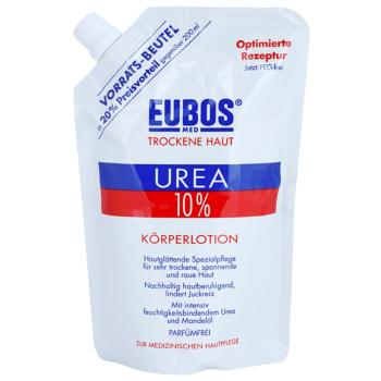 Eubos Dry Skin Urea 10% hydratační tělové mléko pro suchou a svědící pokožku náhradní náplň 400 ml