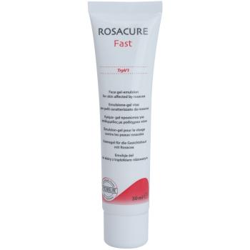 Synchroline Rosacure Fast gelová emulze pro citlivou pleť se sklonem ke zčervenání 30 ml