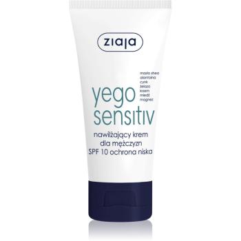 Ziaja Yego Sensitiv zklidňující a hydratační krém pro muže SPF 10 50 ml
