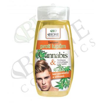 Bione Cosmetics Šampon proti lupům Cannabis pro muže 260 ml