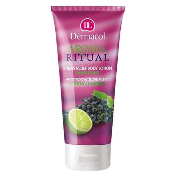 Dermacol Aroma Ritual Grape & Lime antistresové tělové mléko 200 ml