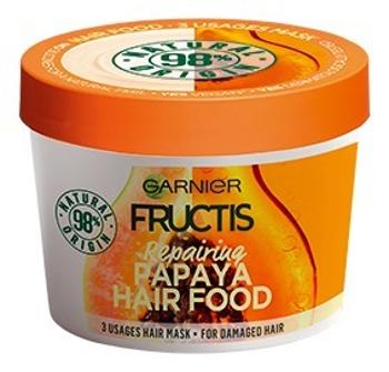 Garnier Obnovující maska na poškozené vlasy Fructis (Papaya Hair Food) 390 ml