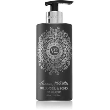 Vivian Gray Aroma Selection Coriander & Tonka krémové tekuté mýdlo 400 ml