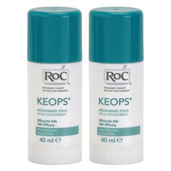 RoC Keops tuhý deodorant 24h 2x40 ml