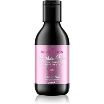 I Heart Revolution Rainbow Shots vymývající šampon na vlasy odstín Lilac Dreams 100 ml