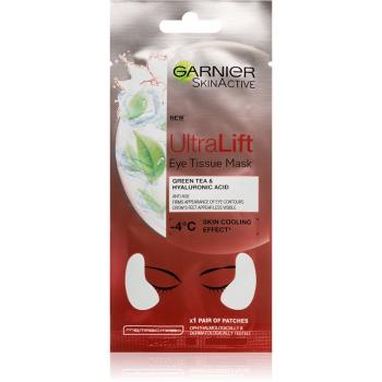 Garnier Skin Active Ultra Lift plátýnková maska proti vráskám na oční okolí 6 g