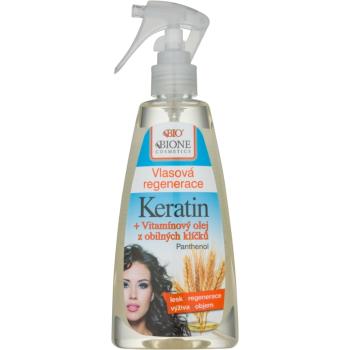 Bione Cosmetics Keratin Grain bezoplachová vlasová péče ve spreji 260 ml