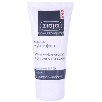Ziaja Med Whitening Care ochranný krém proti pigmentovým skvrnám SPF 20 50 ml