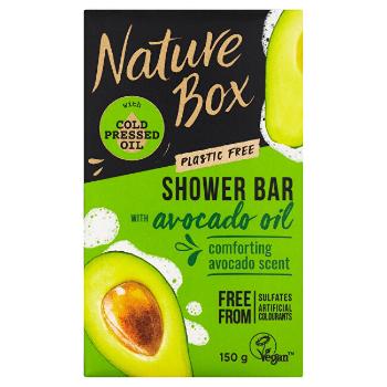 Nature Box Tuhé sprchové mýdlo Avocado Oil (Shower Bar) 150 g