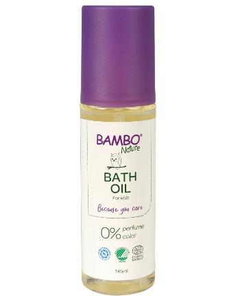 Bambo Nature Tělový olej po koupeli neparf.145ml