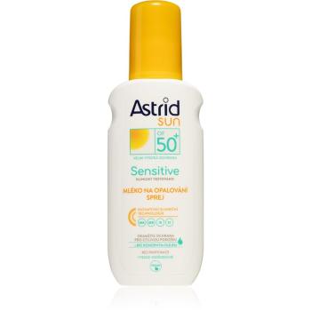 Astrid Sun Sensitive mléko na opalování ve spreji SPF 50+ 150 ml