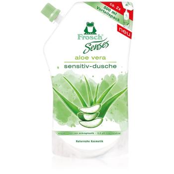 Frosch Senses Aloe Vera jemný sprchový gel náhradní náplň 500 ml