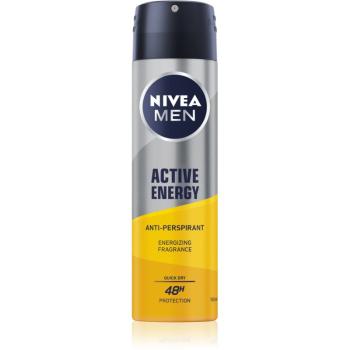 Nivea Men Active Energy antiperspirant ve spreji 48h 150 ml