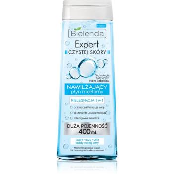 Bielenda Expert Pure Skin Moisturizing micelární čisticí voda 3 v 1 400 ml
