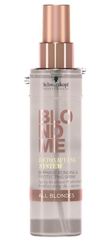 Schwarzkopf Professional Dvoufázový ochranný sprej BLONDME (Bi-Phase Bonding & Protective Spray) 150 ml