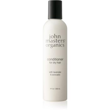 John Masters Organics Lavender & Avocado kondicionér pro suché a poškozené vlasy 236 ml