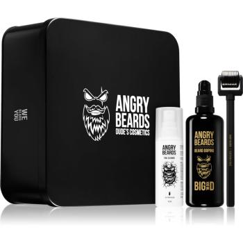 Angry Beards Dude's Cosmetics kosmetická sada na vousy pro muže