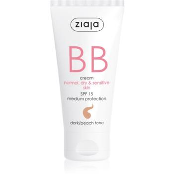 Ziaja BB Cream BB krém pro normální a suchou pleť odstín Dark Peach 50 ml