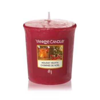 Yankee Candle Aromatická votivní svíčka Holiday Hearth 49 g