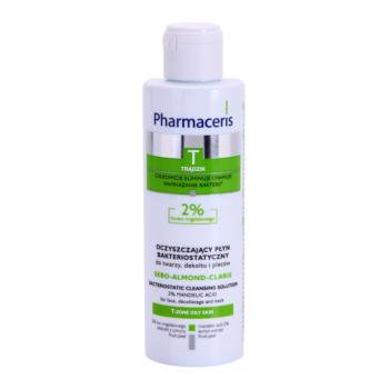 Pharmaceris T-Zone Oily Skin Sebo-Almond-Claris čisticí voda pro mastnou a problematickou pleť na obličej a dekolt 190 ml