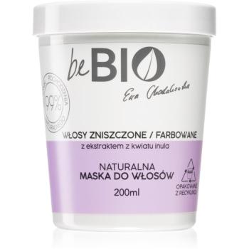beBIO Damaged & Colored Hair maska pro slabé a poškozené vlasy 200 ml