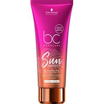 Schwarzkopf Professional Šampon pro vlasy a tělo BC Bonacure Sun Protect (Hair & Body Bath) 200 ml