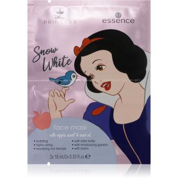 Essence Disney Princess Snow White pleťová maska s hydratačním účinkem 2 x 10 ml
