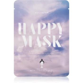 KOCOSTAR Happy Mask pečující plátýnková maska s hydratačním účinkem 23 ml