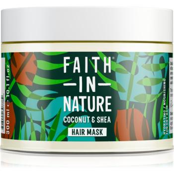 Faith In Nature Coconut & Shea hydratační maska pro suché a poškozené vlasy 300 ml