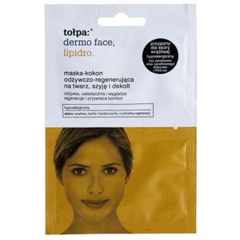 Tołpa Dermo Face Lipidro regenerační maska na obličej, krk a dekolt 2 x 6 ml