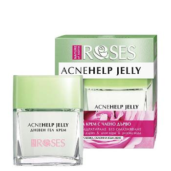 ELLEMARE Denní pleťový gelový krém pro problematickou pleť Roses AcneHelp Jelly (Face Gel Cream) 50 ml