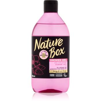 Nature Box Almond zjemňující sprchový gel proti vysoušení pokožky 385 ml