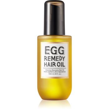 Too Cool For School Egg Remedy Hair Oil vlasový olej pro výživu a lesk 100 ml