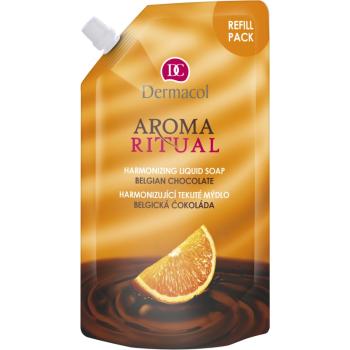 Dermacol Aroma Ritual Belgian Chocolate tekuté mýdlo náhradní náplň 500 ml