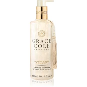 Grace Cole Nectarine Blossom & Grapefruit čisticí tekuté mýdlo na ruce 300 ml