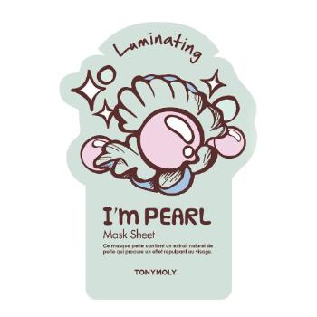 Tony Moly Rozjasňující pleťová maska s perlovým výtažkem I´m Real (Luminating Pearl Mask) 21 g