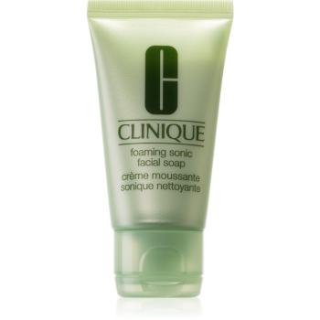 Clinique Foaming Sonic Facial Soap krémové pěnivé mýdlo pro všechny typy pleti 30 ml