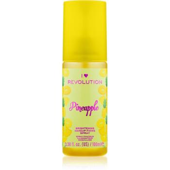 I Heart Revolution Fixing Spray rozjasňující fixační sprej s vůní Pineapple 100 ml