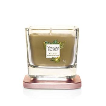 Yankee Candle Aromatická svíčka malá hranatá Pear & Tea Leaf 96 g