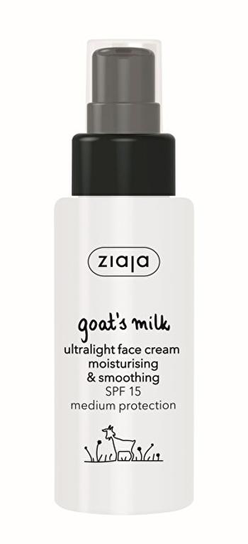 Ziaja Vyhlazující denní krém SPF 15 (Ultra Light Face Cream) 50 ml
