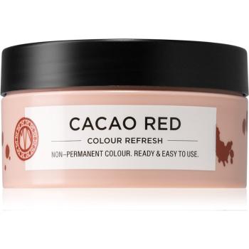 Maria Nila Colour Refresh Cacao Red jemná vyživující maska bez permanentních barevných pigmentů výdrž 4 – 10 umytí 6.35 100 ml