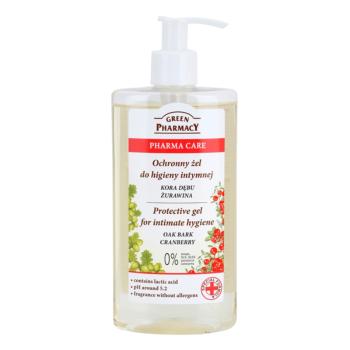 Green Pharmacy Pharma Care Oak Bark Cranberry ochranný gel na intimní hygienu 300 ml