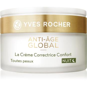 Yves Rocher Anti-Age Global noční regenerační péče proti stárnutí a na zpevnění pleti 50 ml