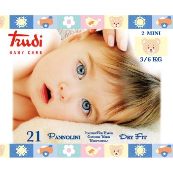 Trudi Baby Dry Fit Mini 3-6 kg 21 ks