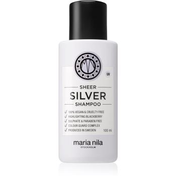 Maria Nila Sheer Silver šampon neutralizující žluté tóny 100 ml
